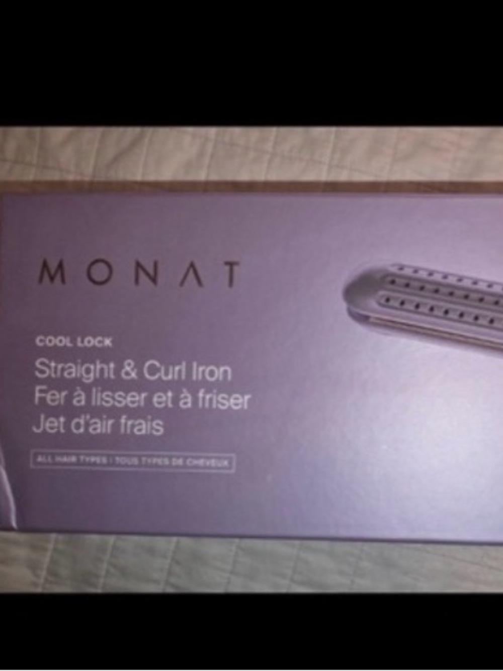 Monet Straight & Curl Iron- Lavender